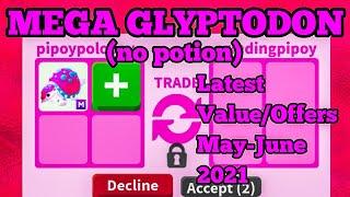 What People Trade For MEGA NEON GLYPTODON in ADOPT ME RICH SERVERS (making mega GLYPTODON) Roblox