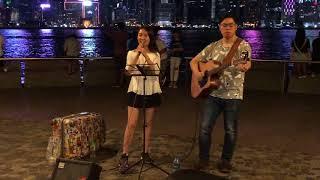 天黑黑/一生中最愛/喜歡你(Cover by Jocelyn Yu) @TST Busking 2018/05/24