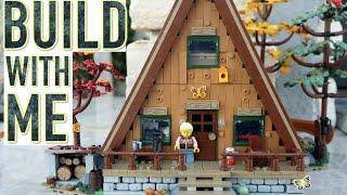 LEGO Ideas 21338 A-Frame Cabin Detailed Building Review