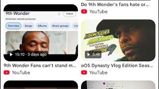 9th Wonder Vs oO5 Dynasty! What if congress stopped sampling! #9thwonder #oo5dynasty #mpc3 #mpc