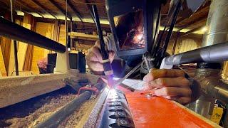 Maintenance on the Jet Tools. 20 inch Planer and 6 inch Jointer