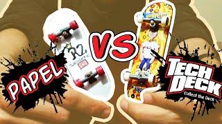  FINGERBOARD DE PAPEL VS TECH DECK | R2ARTUR