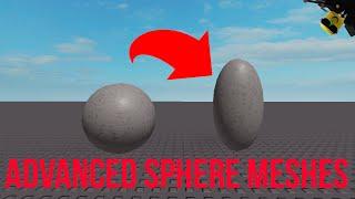 How to make advanced spheres in Roblox studio