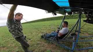 Newbie Flys Ultralight Aircraft