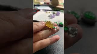 翡翠吊墜丨八分帶財的貔貅。 #翡翠#jade#翡翠吊墜#翡翠掛件 ​​​#翡翠雕刻