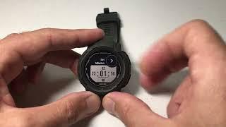 Garmin Instinct 2 | Using the countdown timer