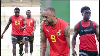 BLACK STARS FINAL TRAINING SESSION & TEAM NEWS+POSSIBLE STARTING XI AHEAD OF SUDAN AFCON QUALIFIER