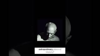 Rare footage of Pablo Picasso creating a painting in real-time #artist #pablopicasso #painting