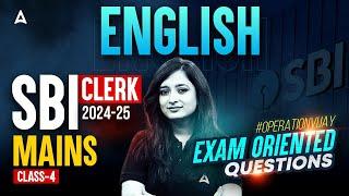 SBI Clerk Mains Classes | English Exam Oriented Questions #4 | English By Kinjal Gadhavi