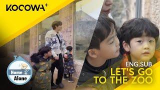 Kyuhyun Spends Quality Time With His Nephews At The Zoo | Home Alone EP535 | KOCOWA+