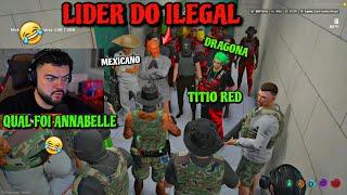 LUQUET4 REENCONTROU COM A DRAGONA + CONHECEU A CHEFE DO ILEGAL DO NORTE | GTA RP