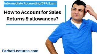 How to Account for Sales Returns and Allowances Journal Entry.