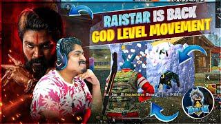 RAISTAR IS BACK GOD LEVEL MOVEMENT SPEED GYAN GAMING OP REACTION ON LIVE  - Garena Free Fire