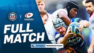 Bath v Saracens - FULL MATCH | Record-Breaking Win! | Gallagher Premiership 2024/25