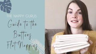 A Nappy Guru Guide to the Buttons Flats Cloth Nappies