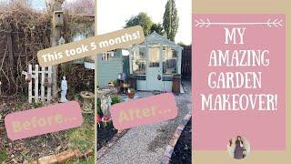 My Country Cottage Garden Transformation - It Took 5 Months!