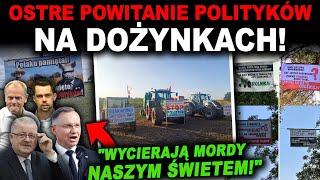 BUNT ROLNIKÓW PODCZAS DOŻYNEK! - ostry apel do polityków