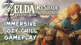  Rilassati con me | Immersive Relaxing Lore Gameplay | Zelda BOTW ReShade Ultra Graphics