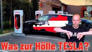 Was zur Hölle TESLA? Minutenabrechnung an Superchargern in Österreich 