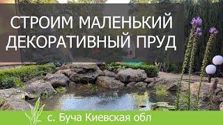 Строим маленький декоративный пруд с карпами