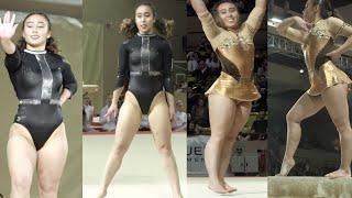 Katelyn Ohashi Beam and Floor Routine Monaco Princess Grace International Gymnastic Gala Slow Motion