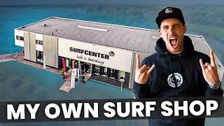 I have MY OWN SURF SHOP!! | vlog³₂₀₂₂