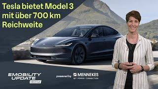 702 km Reichweite im Tesla Model 3 „Maximale Reichweite mit Hinterradantrieb“ – eMobility Update