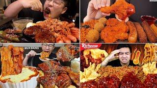 BEST ASMR MUKBANG. CHANG-BEA, CHIHUN, GARMA, ADI DHARMA.