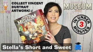 Museum Board Game - Stella's Short and Sweet