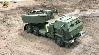 Hooben 1/16 M142 HIMARS AFV High Mobility Artillery Rocket System In Intermodellbau 20231