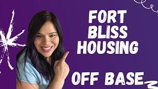 Fort Bliss Housing