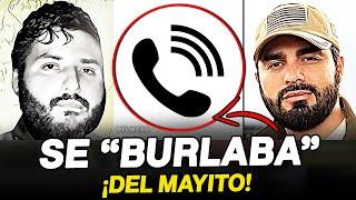 "EL MAYITO FLACO VALE PURA VRG". FILTRAN LLAMADA del MINI LIC antes de su DETENCIÓN.