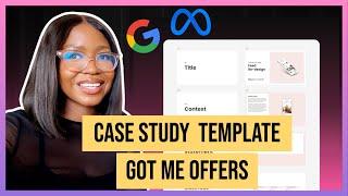 How to write a UX Design case study | Real example & Template