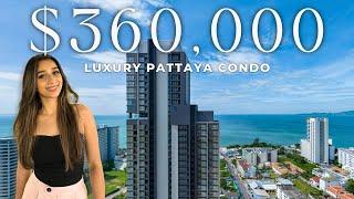 Inside a $360000 LUXURIOUS High Floor Condo in Pattaya | THE PANORA