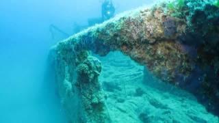 Diving Halkidiki Greece - Wreck dive on the Mitilini plus reefs, Seahorses, Nudibranchs and more..