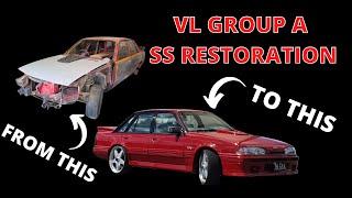 Holden Commodore VL Group A SS Restoration