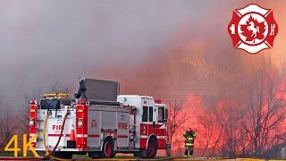 Initial Arrival - General Alarm - C-K Fire, 361 Colborne St., Chatham, 04/14/2020