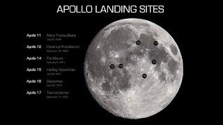 Apollo Moon Landing Sites