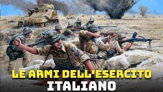 Le Armi dell'Esercito Italiano nella Seconda Guerra Mondiale