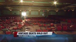 Vintage seats from Milwaukee's Modjeska theatre sell out