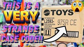 I FOUND A VERY STRANGE HOT WHEELS CASE CODE!! AND!! I GOT A NEW AUTO WORLD ULTRA RED CAR…FINALLY!!