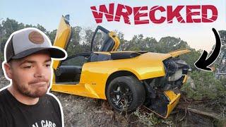 Crashed My Dream Car My Lamborghini Murcielago