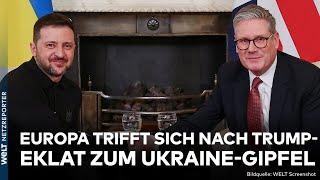 UKRAINE-GIPFEL: EU-Spitzen appellieren an Selenskyj! Ukraine müsse nun auf Donald Trump zugehen