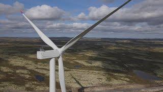 Ветропарк Кольского полуострова. Часть#2. Wind farm Kola peninsula. DJI Mavic Air 2.