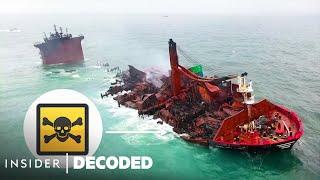 Ship Fire Turns Into Environmental Disaster In Sri Lanka | Decoded