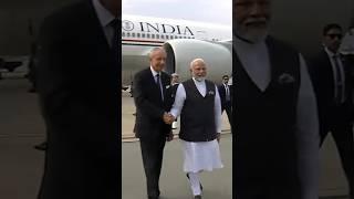 PM Modi receives a grand welcome in Warsaw, Poland | #shorts