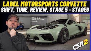 CSR2 Label Motorsports Corvette Stingray | How To Drive Danny Lightning