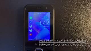 JAZZ DIGIT 4G LATEST FIRMWARE 200822V6 NETWORK UNLOCK