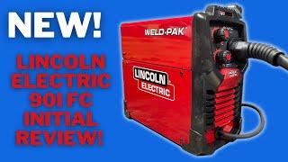 NEW! Lincoln Electric 90i FC Welder Initial Review - DIY Welders Best Friend