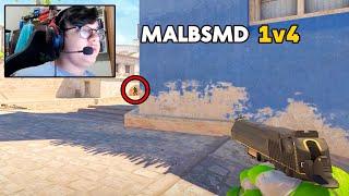 MALBSMD outperforms everyone and wins the 1v4 Clutch! CS2 Highlights